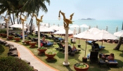 Sun Bathing Area at Panviman Koh Chang Beach Resort Trat