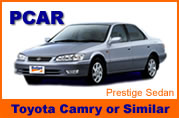 Toyota Camry cars for Rent in Thailand